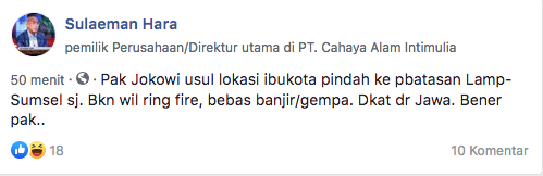 Cek 7 Usulan Warganet terhadap Isu Pemindahan Ibu Kota dari Jakarta, Mana nih yang Paling Relevan?