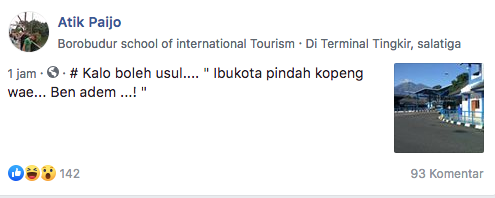 Cek 7 Usulan Warganet terhadap Isu Pemindahan Ibu Kota dari Jakarta, Mana nih yang Paling Relevan?