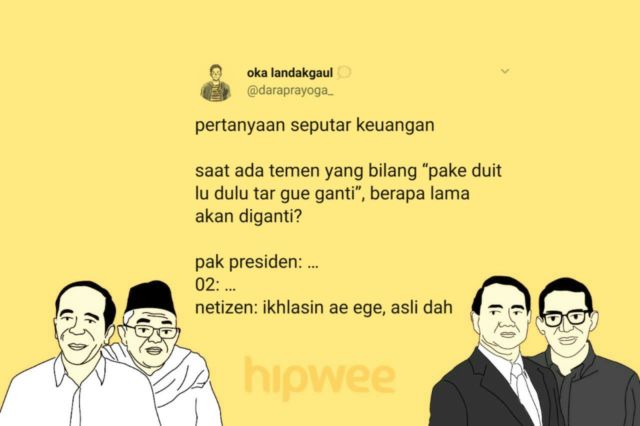 13 Cuitan Warganet Ini Jadi Hiburan Tersendiri dari Debat Semalam. Yay, #AkhirnyaDebatBerakhir Juga~