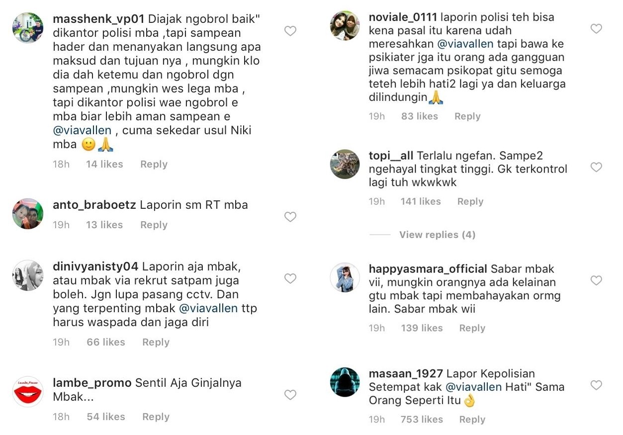 Via Vallen Jengkel dengan Ulah Fans yang Nekat Masuk Rumahnya Ini. Sampai Niat Ngelamar, Lho!