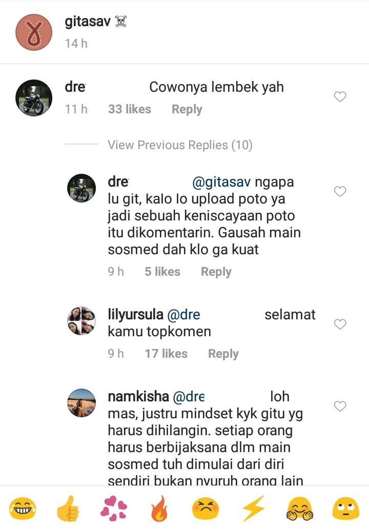 Suami Dikatain Lembek, Gitasav Serang Balik Follower yang Ceplas-Ceplos. Hmm, Tobatlah Warganet~