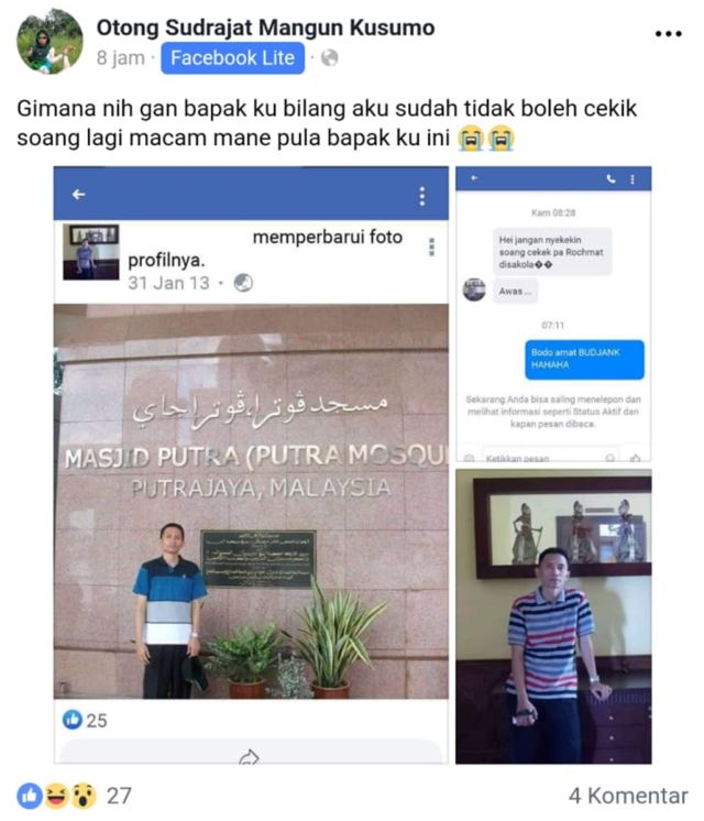 13 Status Kocak Otong Sudrajat, Bocah Penakluk Soang Asal Sunda. Aksinya Bikin Ngakak Sampai Mules