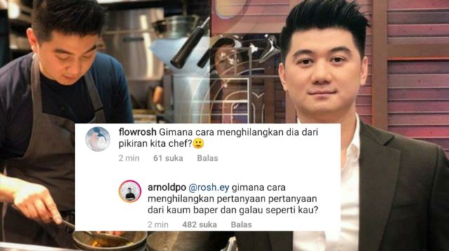 14 Reaksi Kocak Chef Arnold Tanggapi Komentar Kocak Warganet. Nggak Nyangka, Aslinya Receh Banget