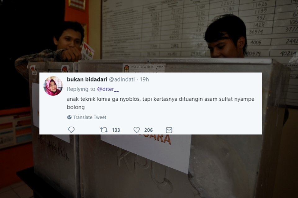 Beda Jurusan, Ternyata Beda Cara Coblosnya. Begini Kocaknya Kalau 15 'Tipe Anak' Ini Ikutan Pemilu!