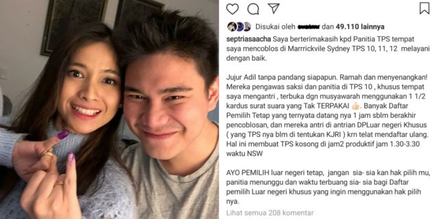 Nyoblos Duluan, 10 Artis Ini Bangga Bisa Ikutan Pemilu Meski Sedang Tinggal di Luar Negeri. Salut!