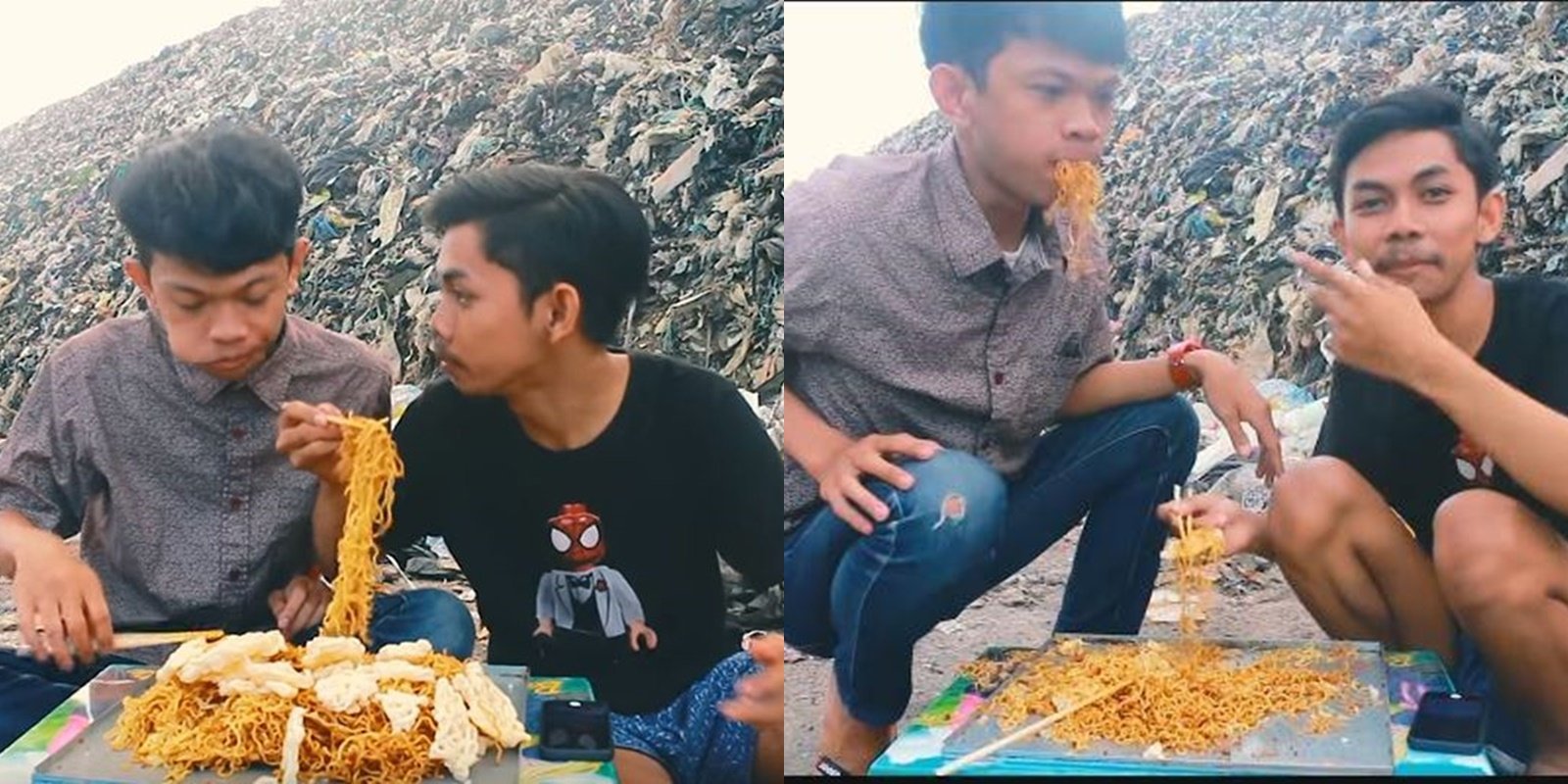 Meski Kesannya Menjijikkan, Video Viral Mukbang di TPA itu Memiliki Pesan Baik di Baliknya lo