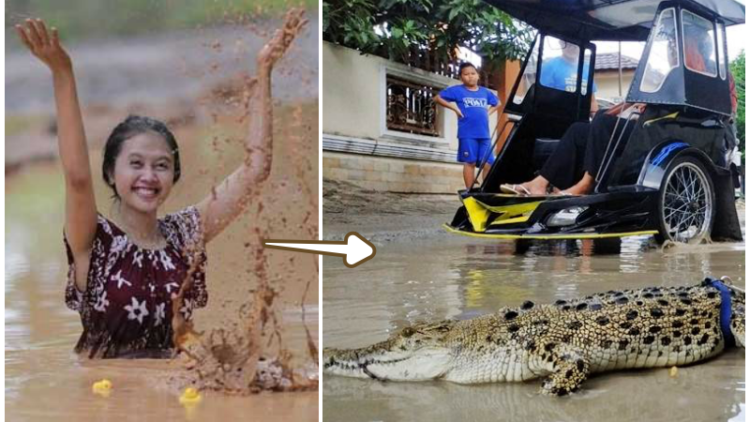 Nggak Cukup Photoshoot di Lubang, Kini Masyarakat Lepas Buaya Saking Desperatenya Jadi Kreatif Nih