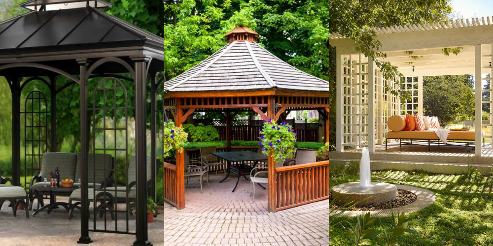 15+ Desain Gazebo Sederhana untuk Leyeh-Leyeh Cantik di Halaman Rumah. Kayak di Kafe-Kafe!