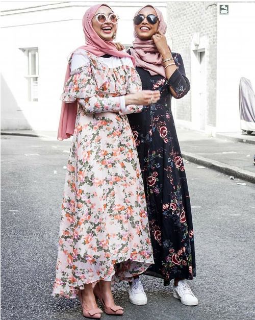 12 OOTD Dress Korean Style Flora, Bisa untuk Hijab