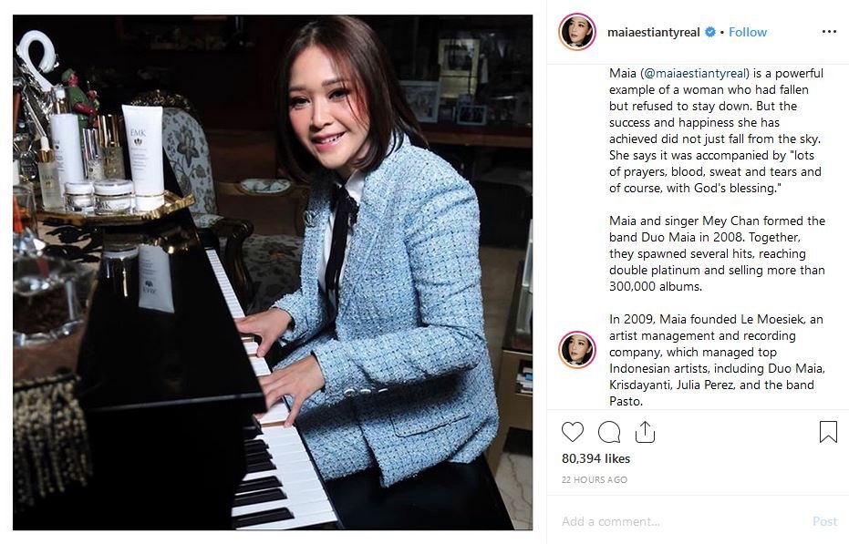 Maia Estianty Dibilang Udah Tua dan Nggak Pantas Nyanyi, Ini Jawaban Menohoknya!