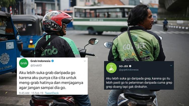 Pertarungan Sengit Gojek vs Grab. Sama-sama Ojol, Tapi Kamu Lebih Sering Pakai yang Mana neh?