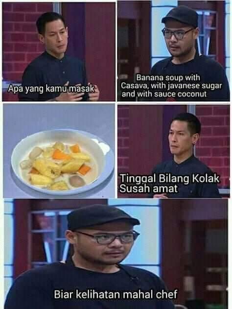 13 Meme MasterChef yang Bakal Mengocok Perutmu. Chef Juna Gagal Garang Kalau Begini Caranya