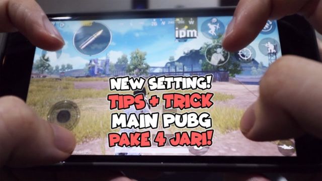 bermain pubg 4 jari