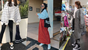 11+ Ide Style Baju Oversize Cewe ala Korea