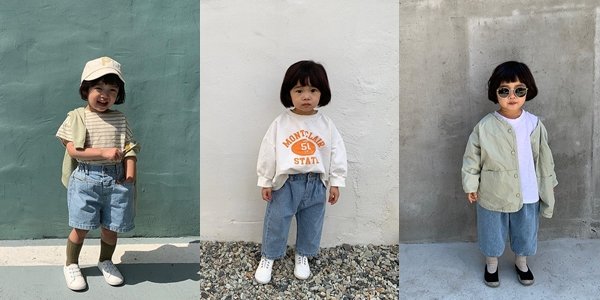 Nyaman dan Bikin Gemas, Ini 12 Ide Stylish Outfit ala Selebgram Cilik Korea yang Bisa Kamu Terapkan