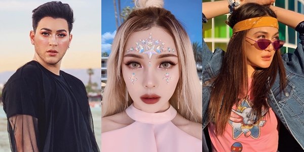 Coachella Sedang Berlangsung! Yuk Intip Kecenya 8 Make-up ala Artis dan Selebgram yang Datang