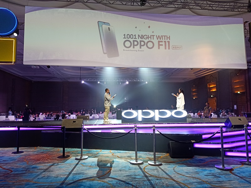 #OPPOXHipwee: Yuk Intip Keseruan 1001 Night With Oppo F11! Moment Bukbermu Bareng OPPO F11.