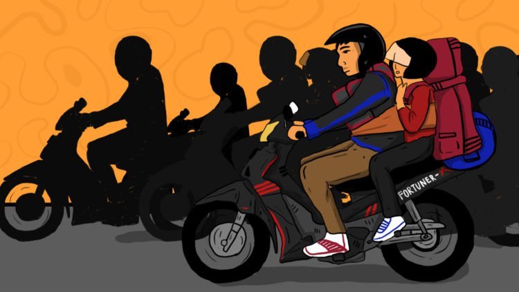 Mudik Naik Motor: Pilihan Terakhir bagi Orang, Tapi Selalu Pertama buat Saya. Tetep Bisa Puasa dong!