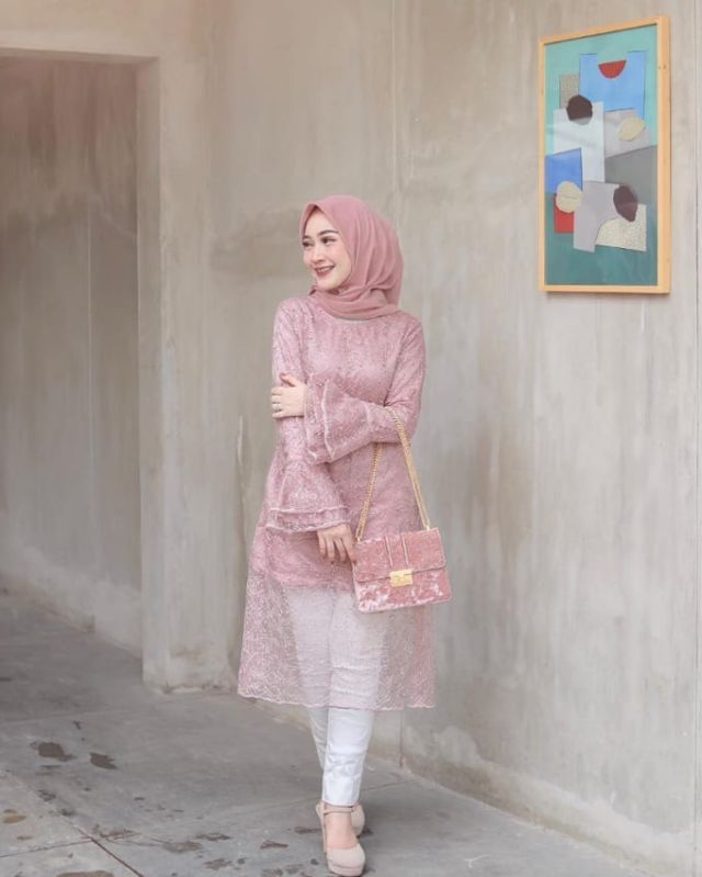 tunik brokat