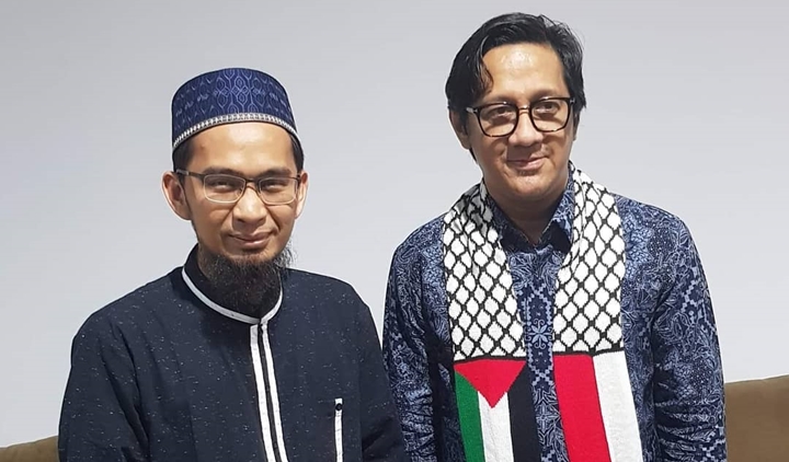 Usai Kunjungi MUI, Andre Taulany Temui Ustaz Adi Hidayat Soal Guyonan “Adisomad”