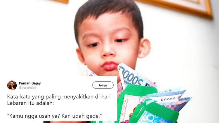 7 Suka Duka Anak yang Nggak Lagi Dapat THR dari Saudara. Ternyata Menjadi Dewasa Harus Seikhlas ini~