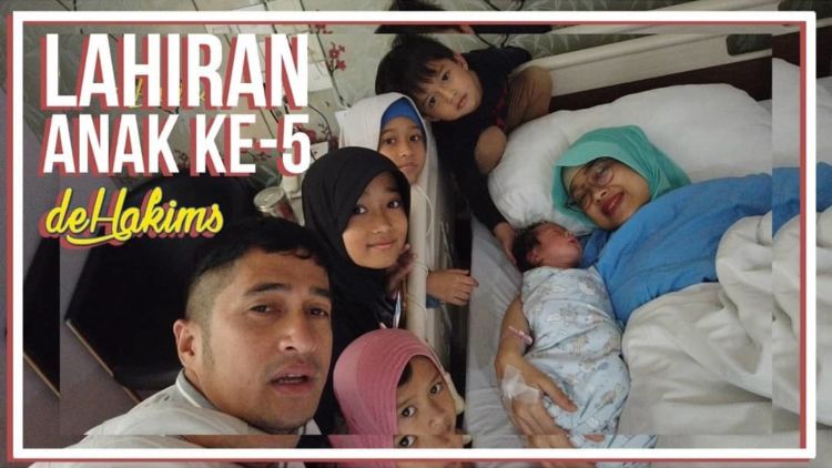 Anak ke-5 Irfan Hakim Lahir, Kerukunan Keluarga Ini Bikin Salut!