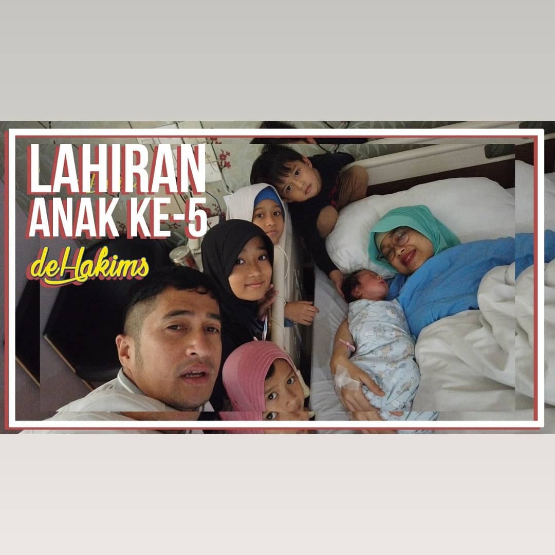 Anak ke-5 Irfan Hakim Lahir, Kerukunan Keluarga Ini Bikin Salut!