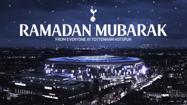 Selamat ramadan dari Tottenham