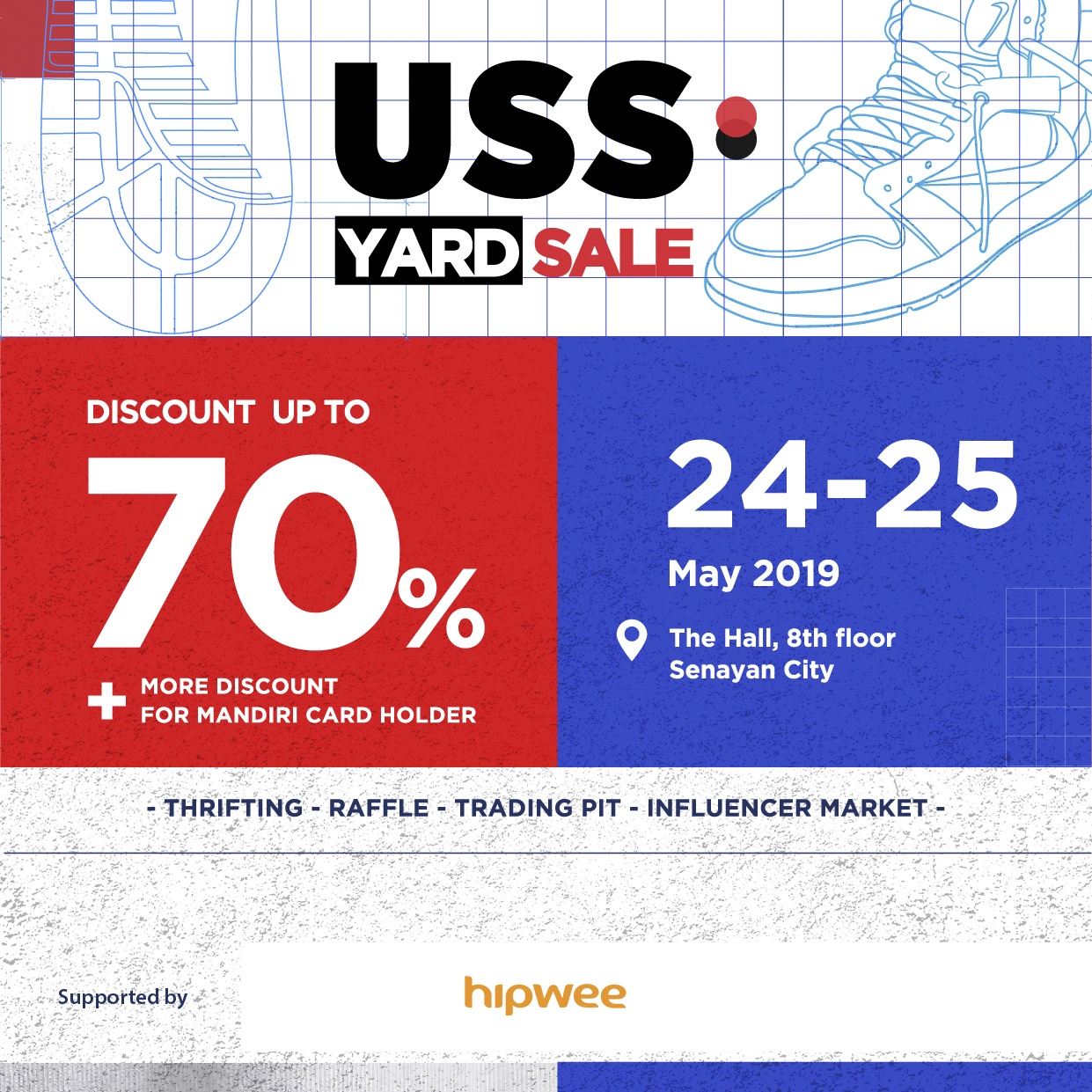 Perkenalkan Kultur Thrifting, USS Yard Sale Hadir di Jakarta. Millennials Siap-siap ya!