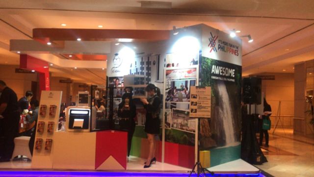 booth English Second Language yang ada di World Education Expo Kemarin, bebas tanya soal belajar di sana