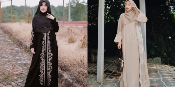 12 Ide Stylish Pakai Abaya di Momen Lebaran. Elegan, Sopan dan 100% Manis!