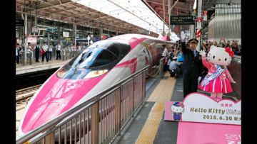 Begini Serunya Naik Shinkansen di Jepang. Udah Keretanya Nyaman, Cepet Banget Lagi!