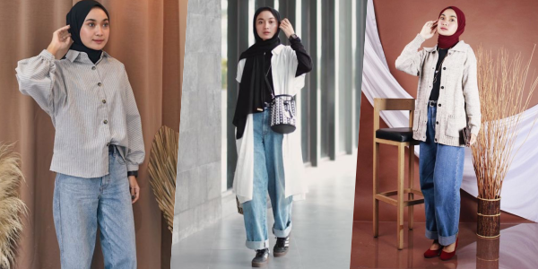 10 Padu Padan Boyfriend Jeans Longgar ala Selebgram Alifia Diannisa. Demi Nyaman Seharian Tanpa Tapi