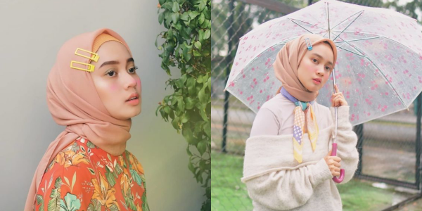 10 Ide Menerapkan Jepit Rambut pada Hijab ala Selebgram @ismaaayaaa. Ugh, Manisnya Kayak Gula-gula