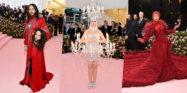 15 Busana Terunik Red Carpet Met Gala 2019. Totalitas, Lady Gaga ‘Nari Striptis’ di Karpet Merah!