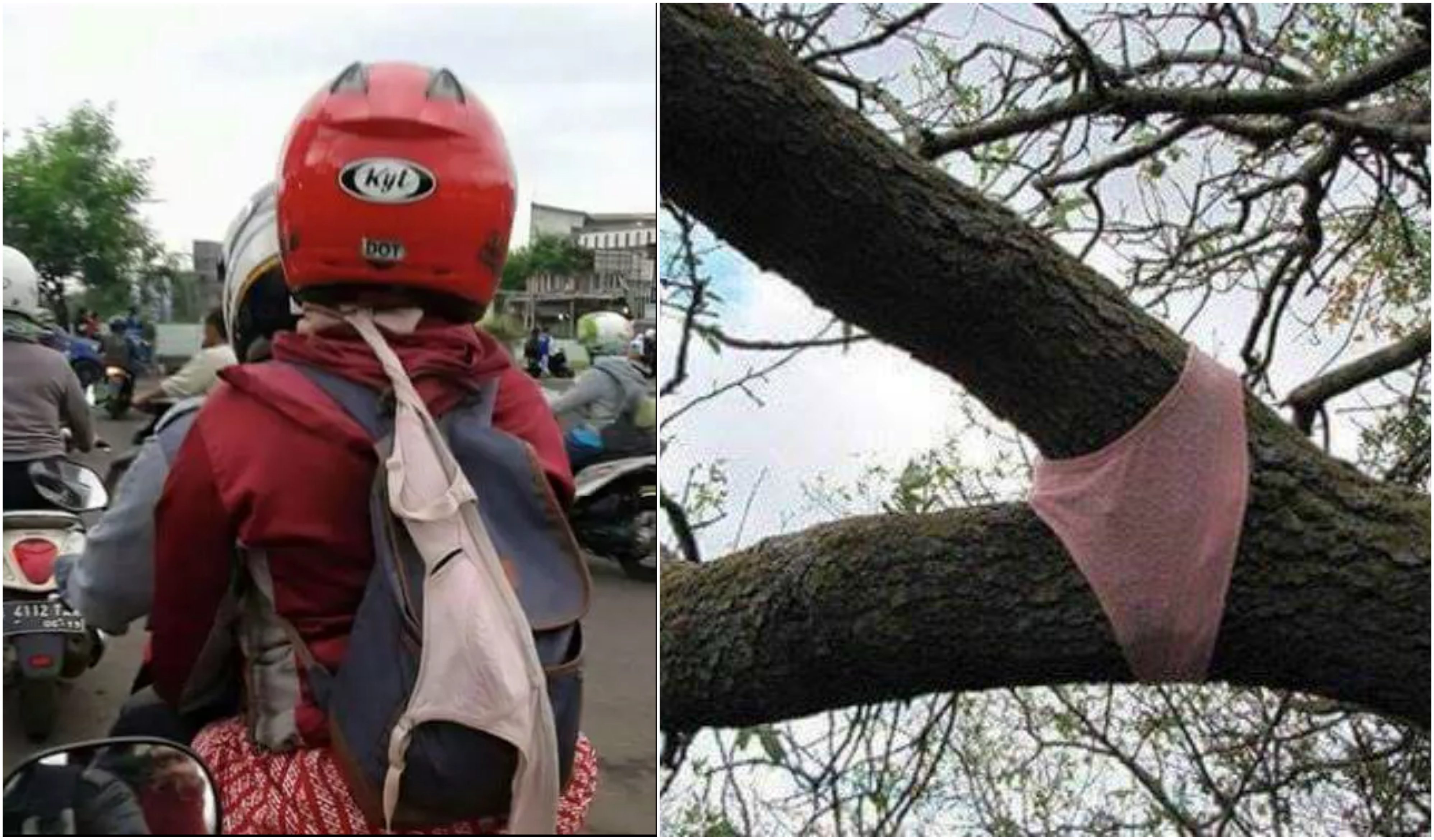 Gagal Fokus Maksimal! 11 Daleman Nyangkut di Tempat yang Nggak Semestinya ini Bikin Geli :(