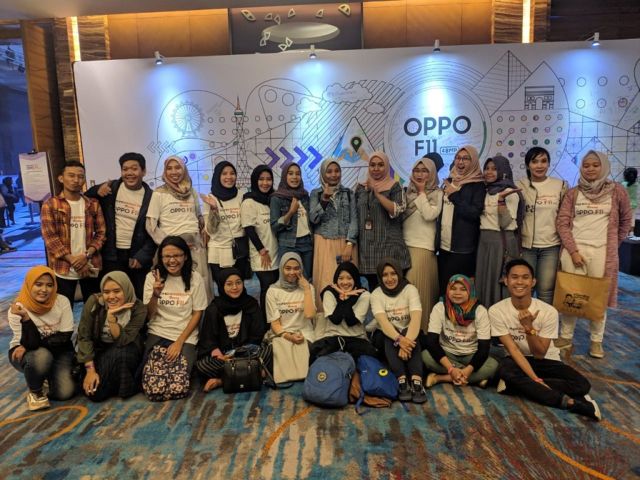 Kontributor Hipwee Jabodetabek dalam acara 1001 NIght with OPPO F11