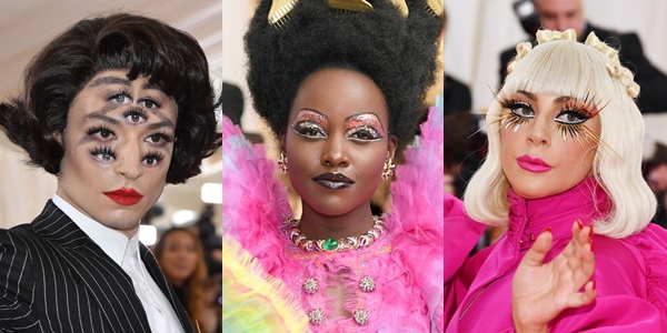 Kepoin 10 Make-up Terfantastis di Ajang Met Gala 2019. Unik, Nyentrik dan Nyeleneh, Siapa MUA-nya?