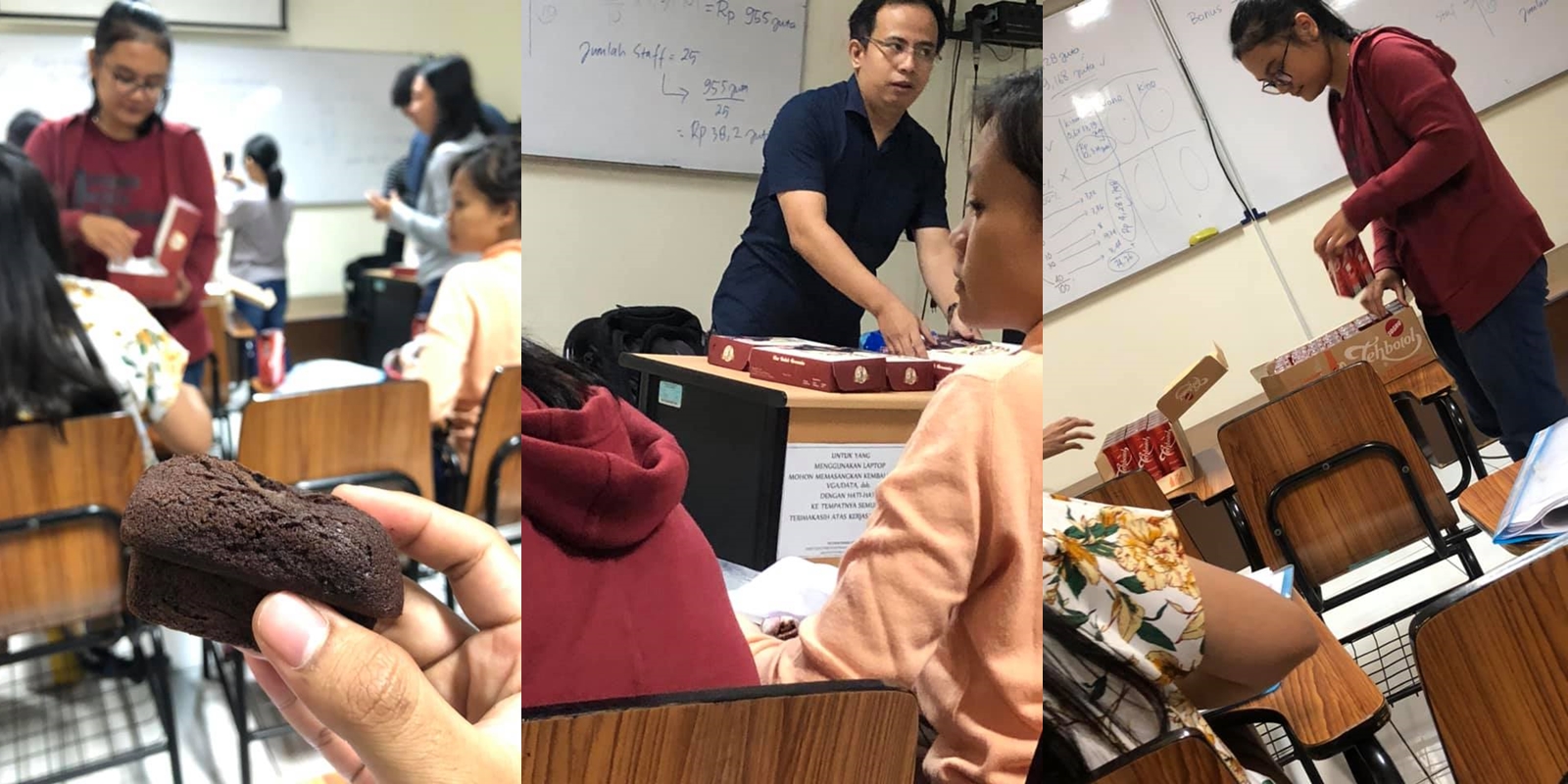 Bagikan Takjil Berbuka Kepada Mahasiswa, Dosen Nonmuslim ini Patut Diteladani. Toleransi Bikin Adem~