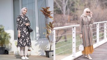 8+ Mix and Match Busana Muslim Ala Bahjatina; Cocok Buat Kumpul Keluarga atau Syawalan Nanti!