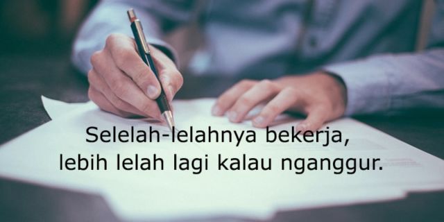 laki-laki bekerja