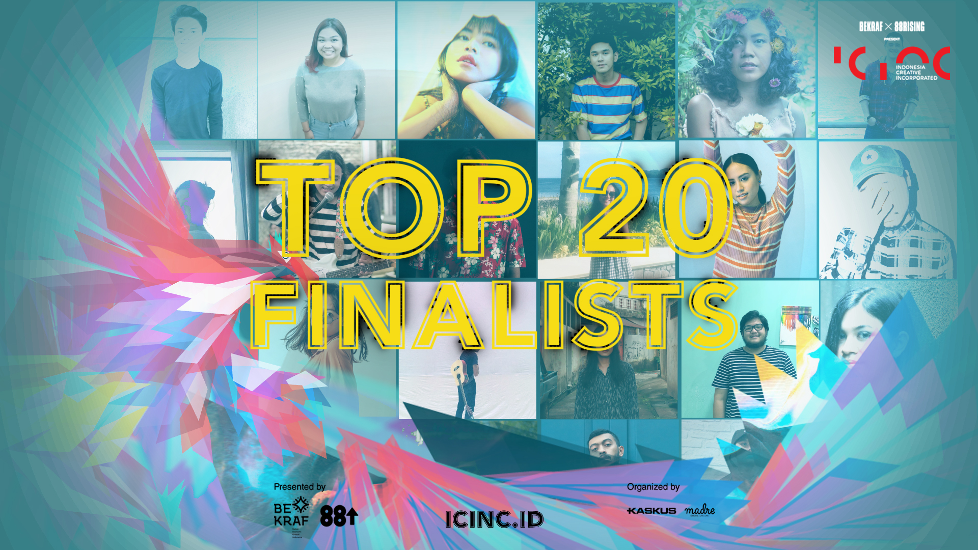 ICINC BEKRAF Umumkan Finalis Top 20. Wih, Siapa Aja yang Lolos ya?