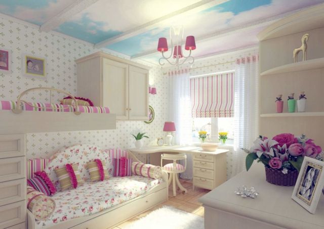 Interior Kamar Cewek yang Didominasi Warna Putih (Sumber: albertolamaphotography.com)