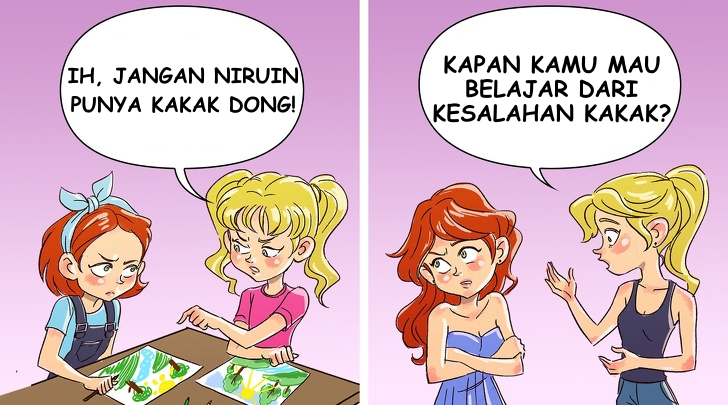 12 Potret Hubungan Kakak-Adik Cewek dalam Keluarga. Bikin KZL sih, tapi Tetap Sayang, ya~