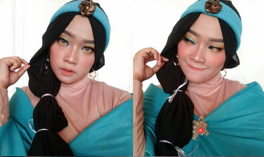 Kreatifnya 9 Cewek Berhijab Ini Menirukan Make-Up Putri Jasmine. Greget Abis!