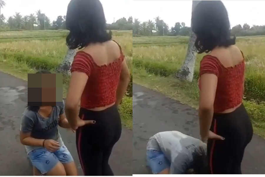 Dipaksa Sujud dan Cium Kaki, Video Bullying Anak Sekolah Ini Viral. Miris, Cemburu Sampai Segitunya