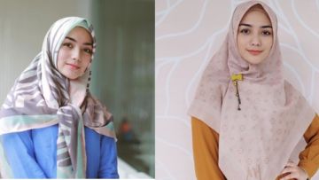 Adaptasi Bentuk Hijab Simpel Citra Kirana Usai Mantap Berhijrah. Cuma Butuh 1 Peniti!