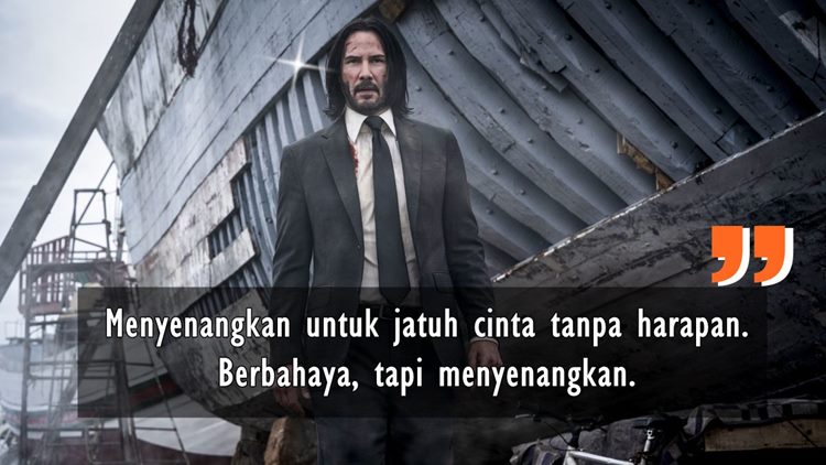 9 Kutipan Keanu Reeves a.k.a John Wick yang Super Cool Tapi Bikin Meleleh. Nggak Ada Obat ini Orang!