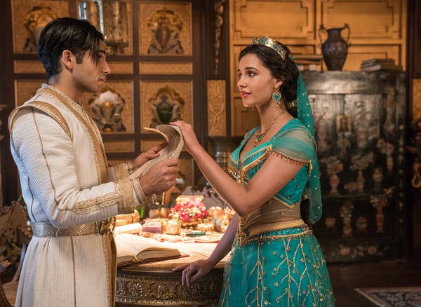 Prince Ali (Aladdin) and Princess Jasmine 