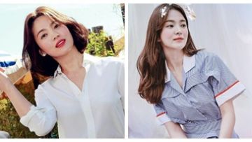 9 Rahasia Song Hye-kyo Selalu Tampil Elegan dengan Atasan Berkerahnya. Simpel Banget, Lo!